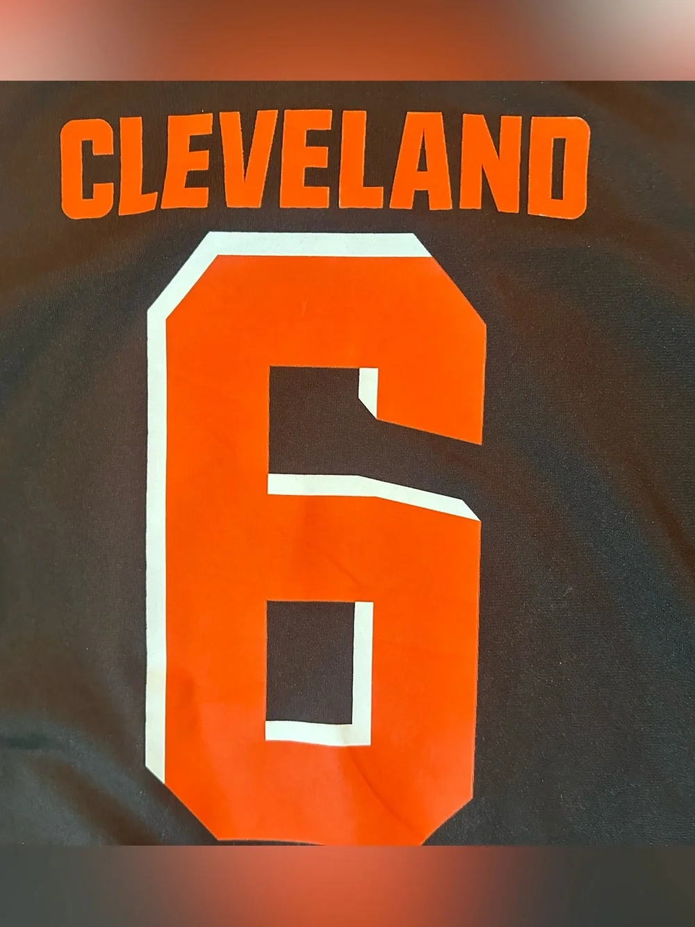 Nike Men Cleveland Browns Baker Mayfield Home Jersey Sz XL - Picture 3 of 8